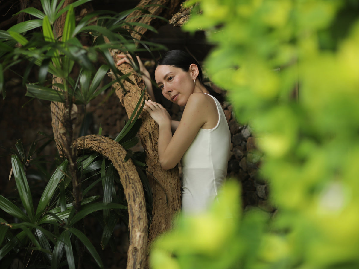 yinyangyoga & meditationwearワッフルクロストップ Tops – yinyang - yoga & meditation wear