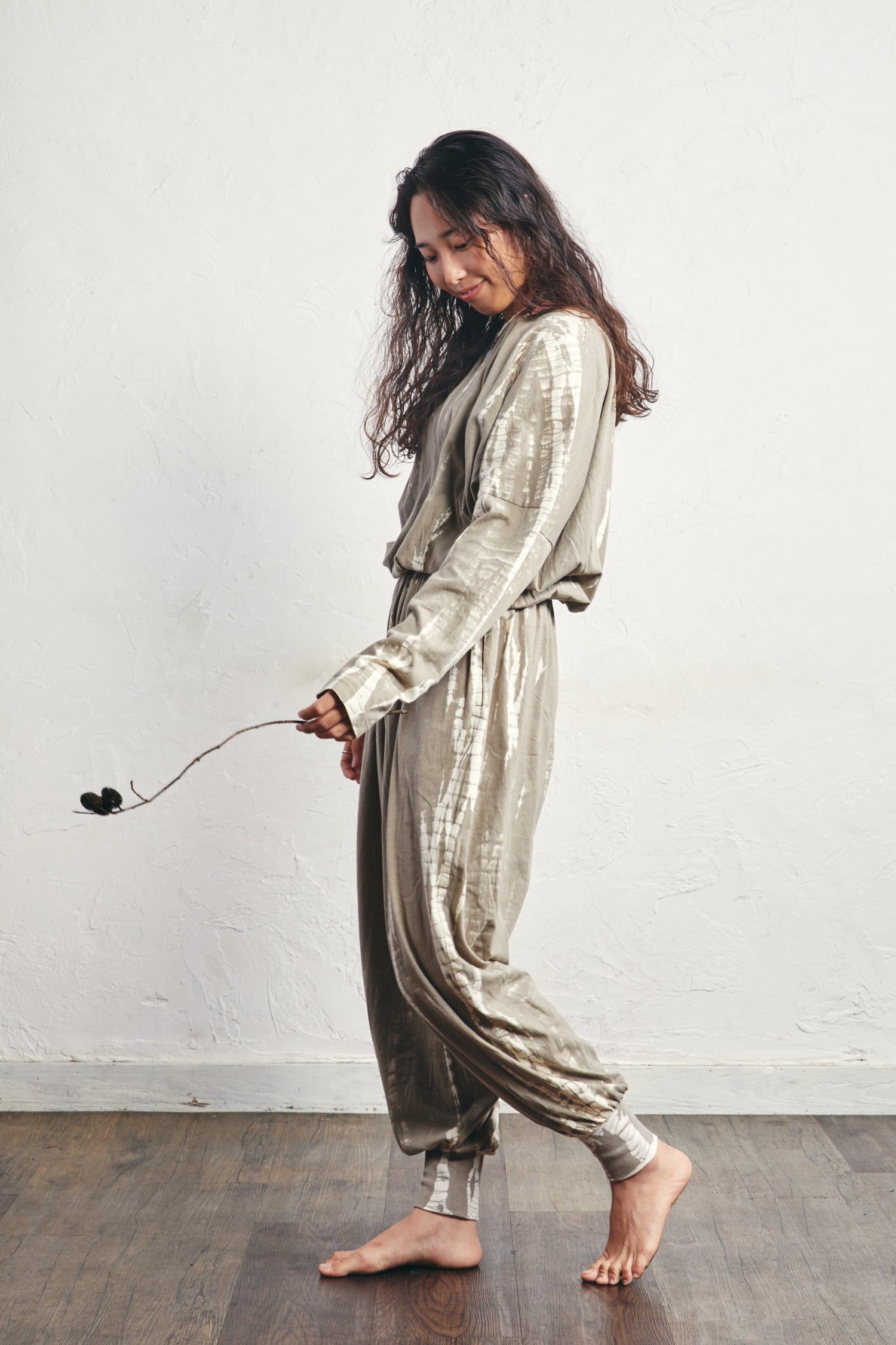 インヤンヨガ　レースアップジャンプスーツ レースアップジャンプスーツ – yinyang - yoga & meditation wear