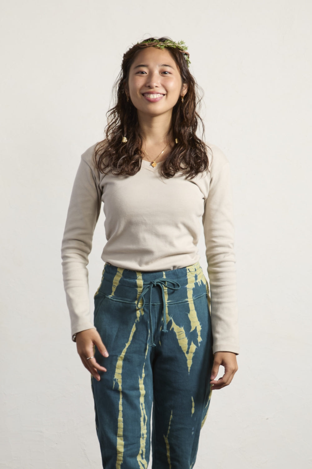 Vフィットロングスリーブ – yinyang - yoga & meditation wear