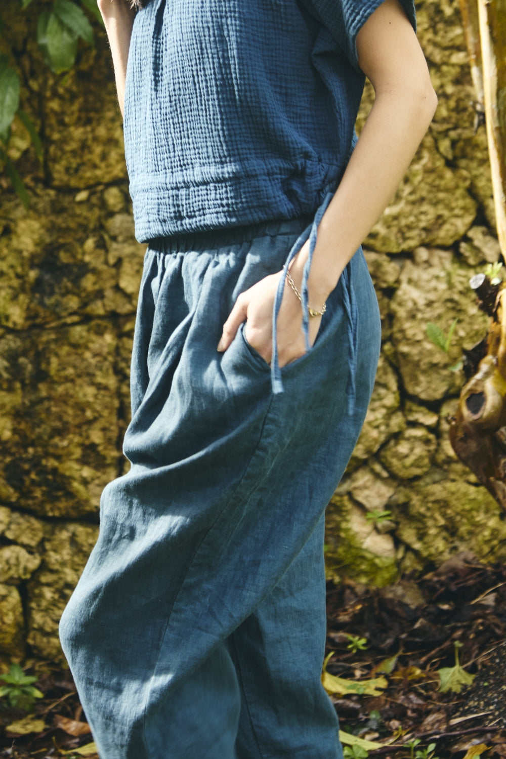 Yin Yang yoga インヤン　リネン　ファーマーズパンツ リネンファーマーズパンツ – yinyang - yoga & meditation wear