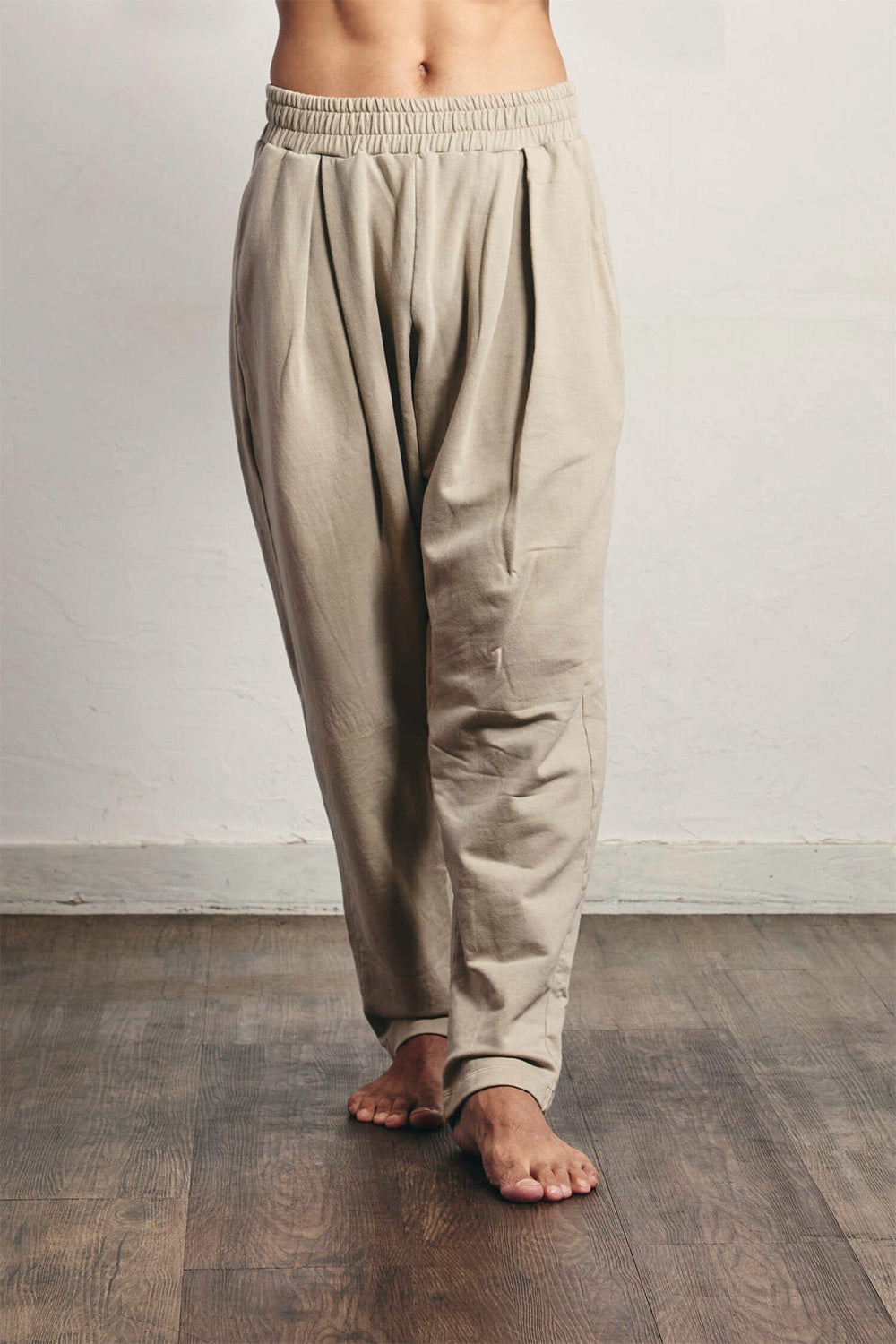 バンブーフリースファーマーズパンツ – yinyang - yoga