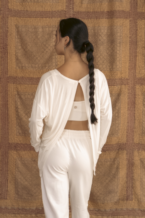 W/オープンバックドレープトップ ST5 – yinyang - yoga & meditation wear