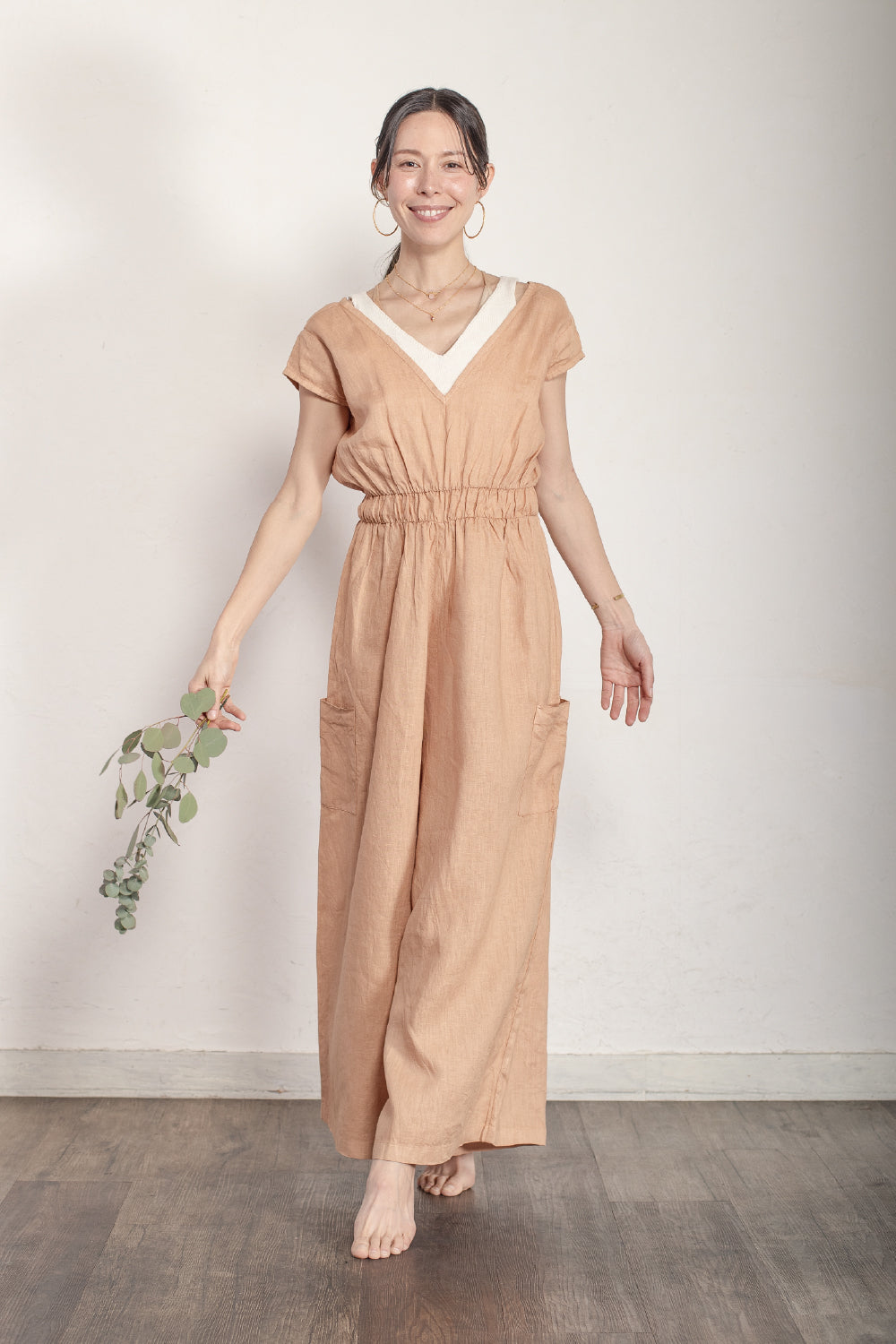 【新品】インヤン yinyang レースアップ ジャンプスーツ【完売品】 Dresses and Jumpsuits – yinyang - yoga & meditation wear