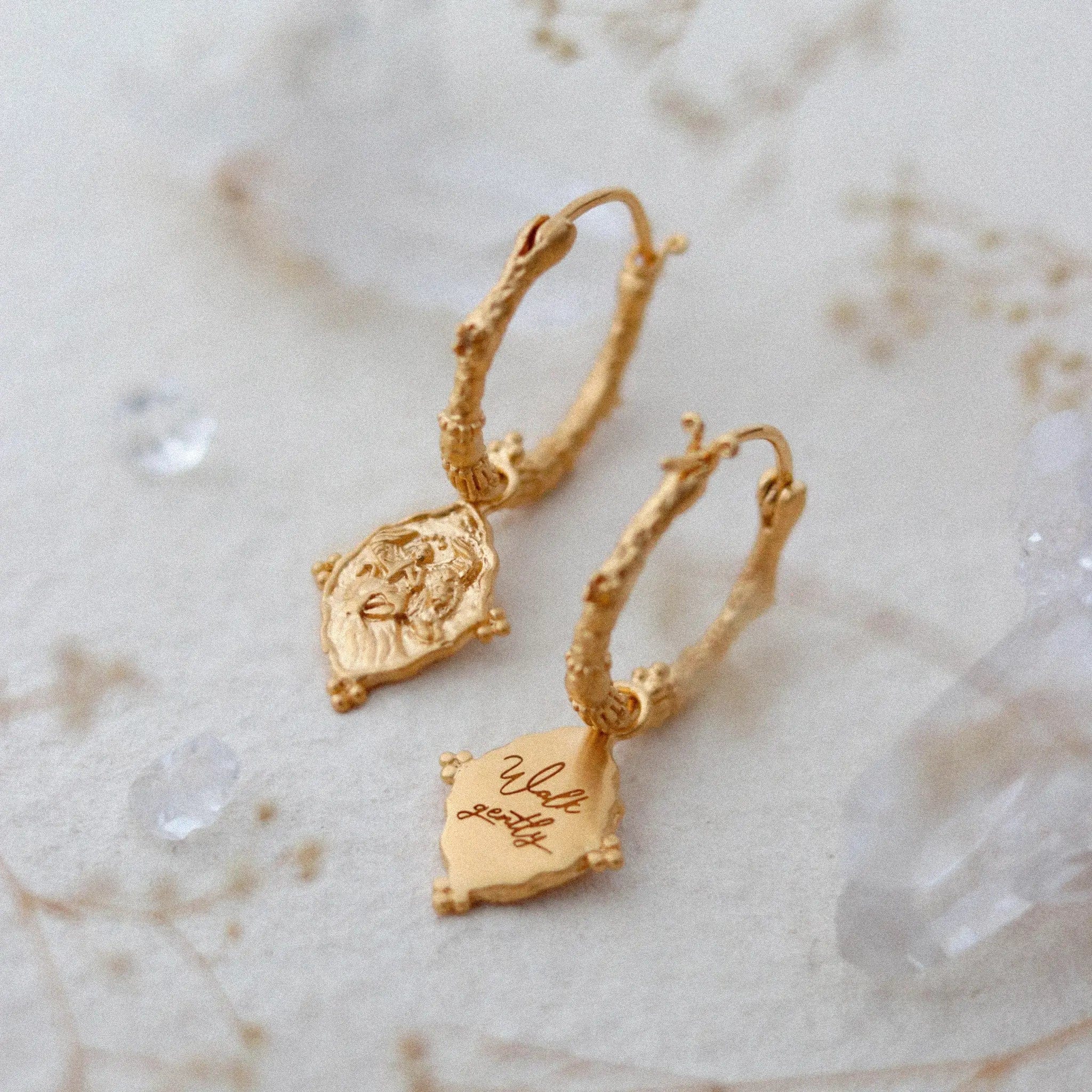 ピアス / Gentle Devotion Hoop Earrings – yinyang - yoga