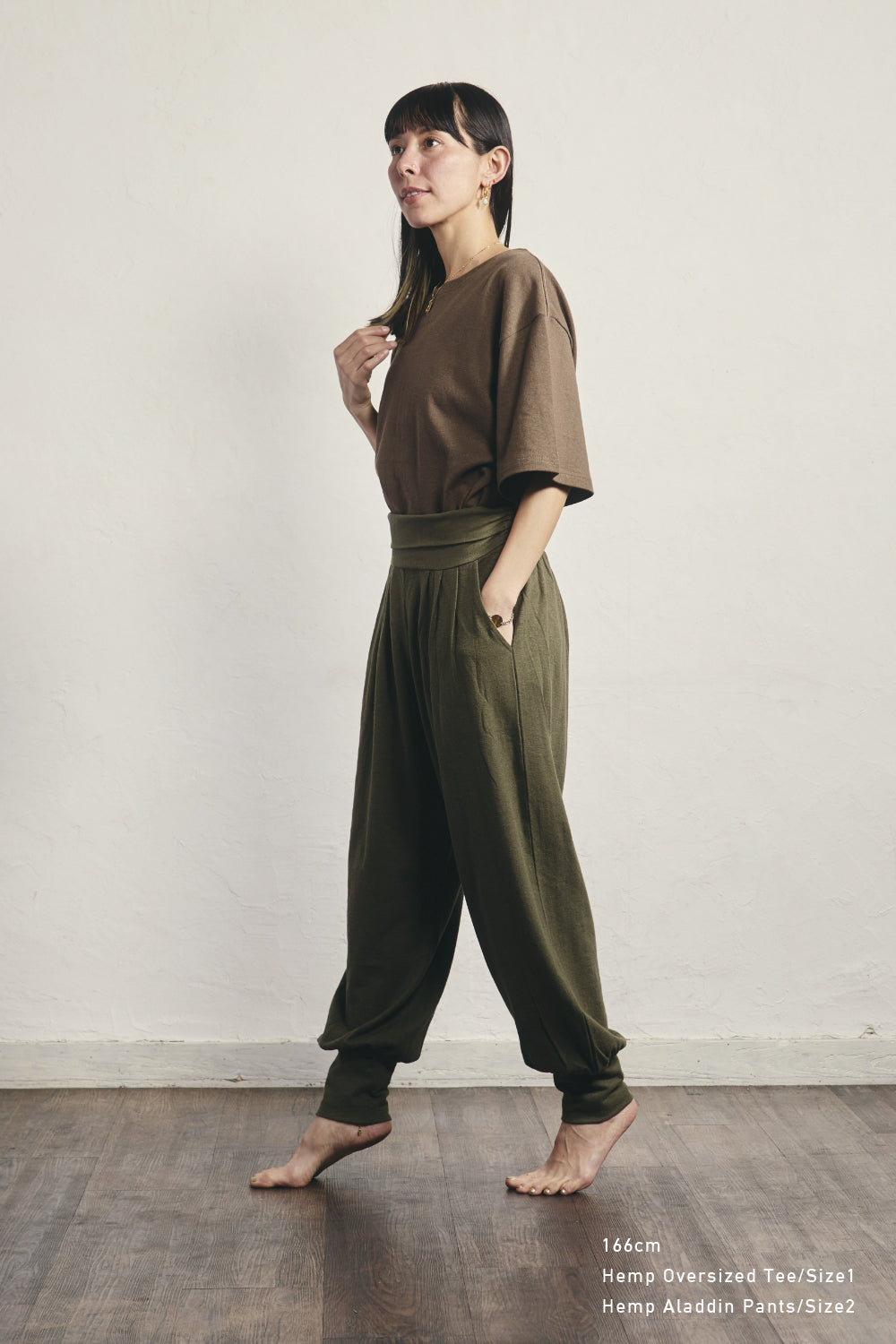〈未使用・新品〉yin yang (インヤン) パンツ ヘンプアラジンパンツ – yinyang - yoga & meditation wear