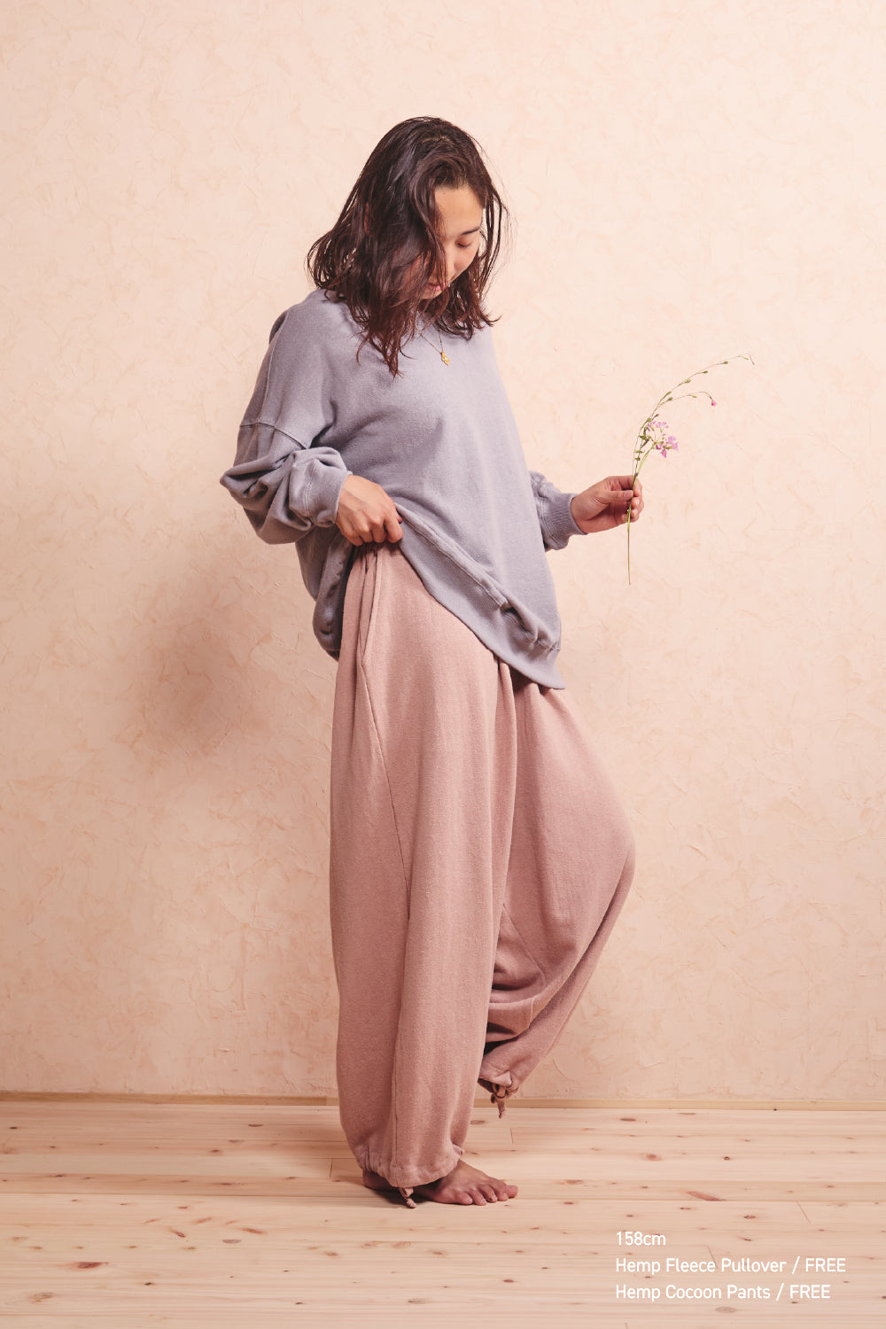 ヘンプフリースプルオーバー – yinyang - yoga & meditation wear