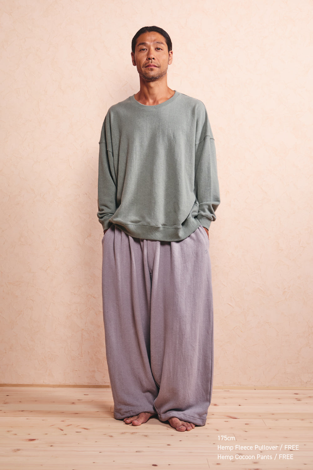 ヘンプフリースプルオーバー – yinyang - yoga & meditation wear