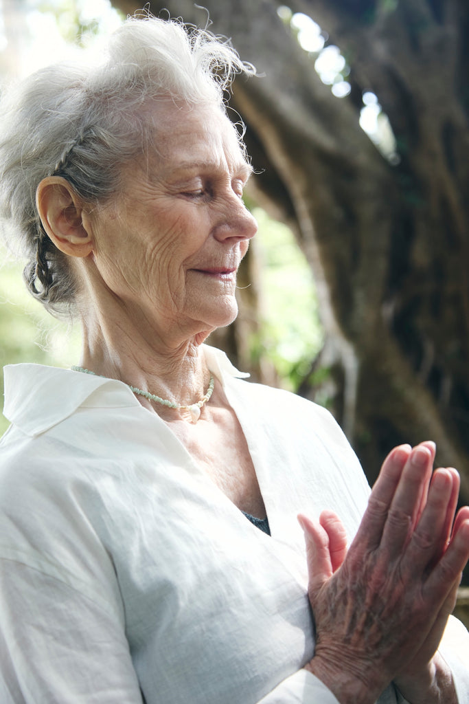Material – yinyang - yoga & meditation wear