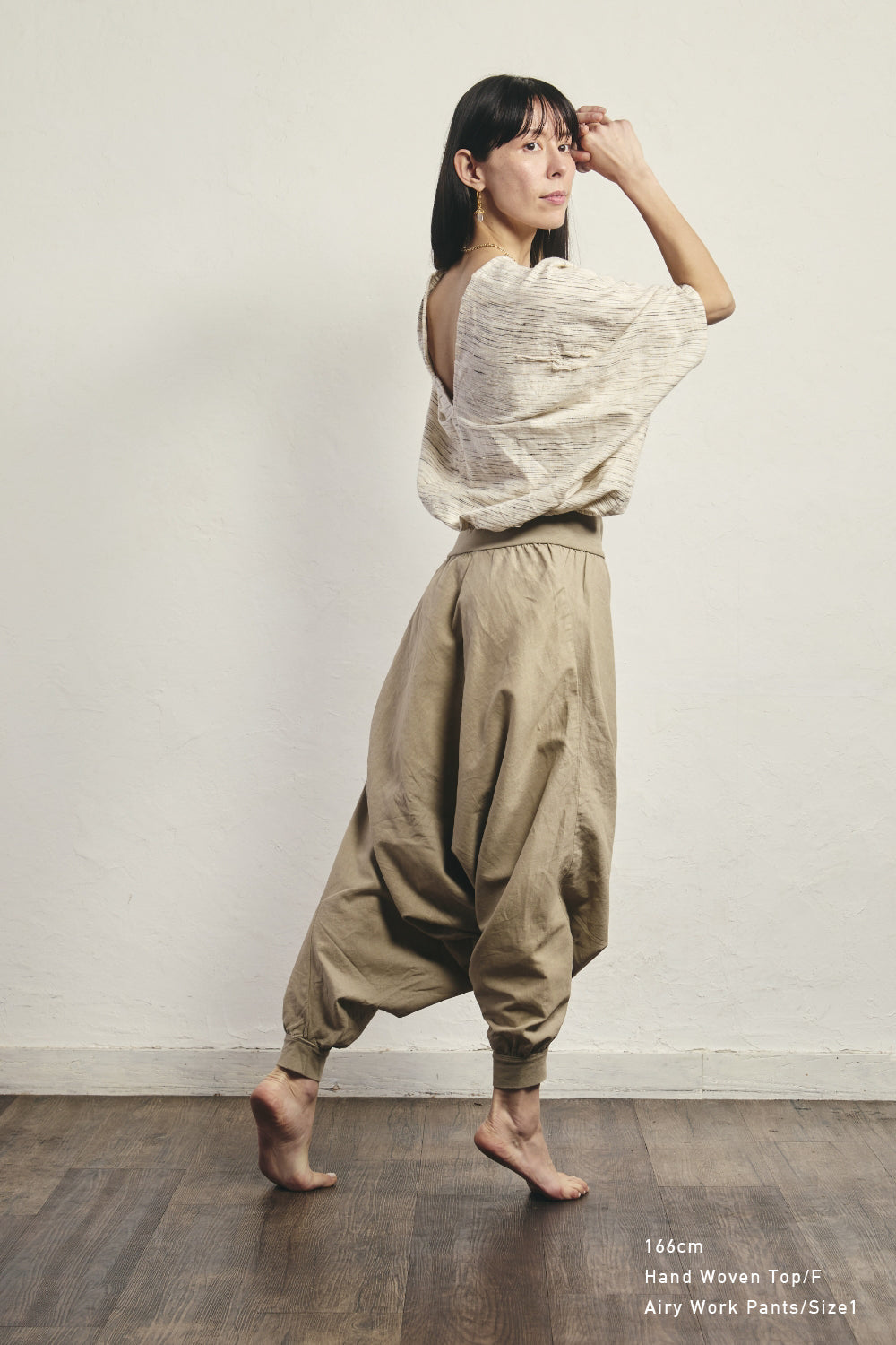 ハンドウーブントップ – yinyang - yoga & meditation wear