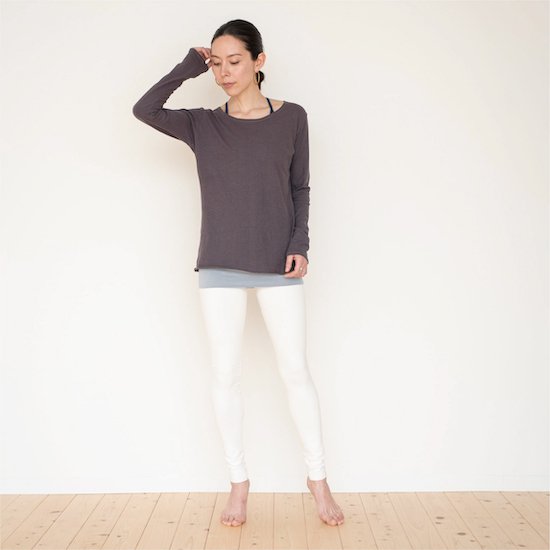 【アウトレット】ヘンプフィットスキニー セージ・ブルーホワイト/ Hemp Fit skinnie SageBlue・White