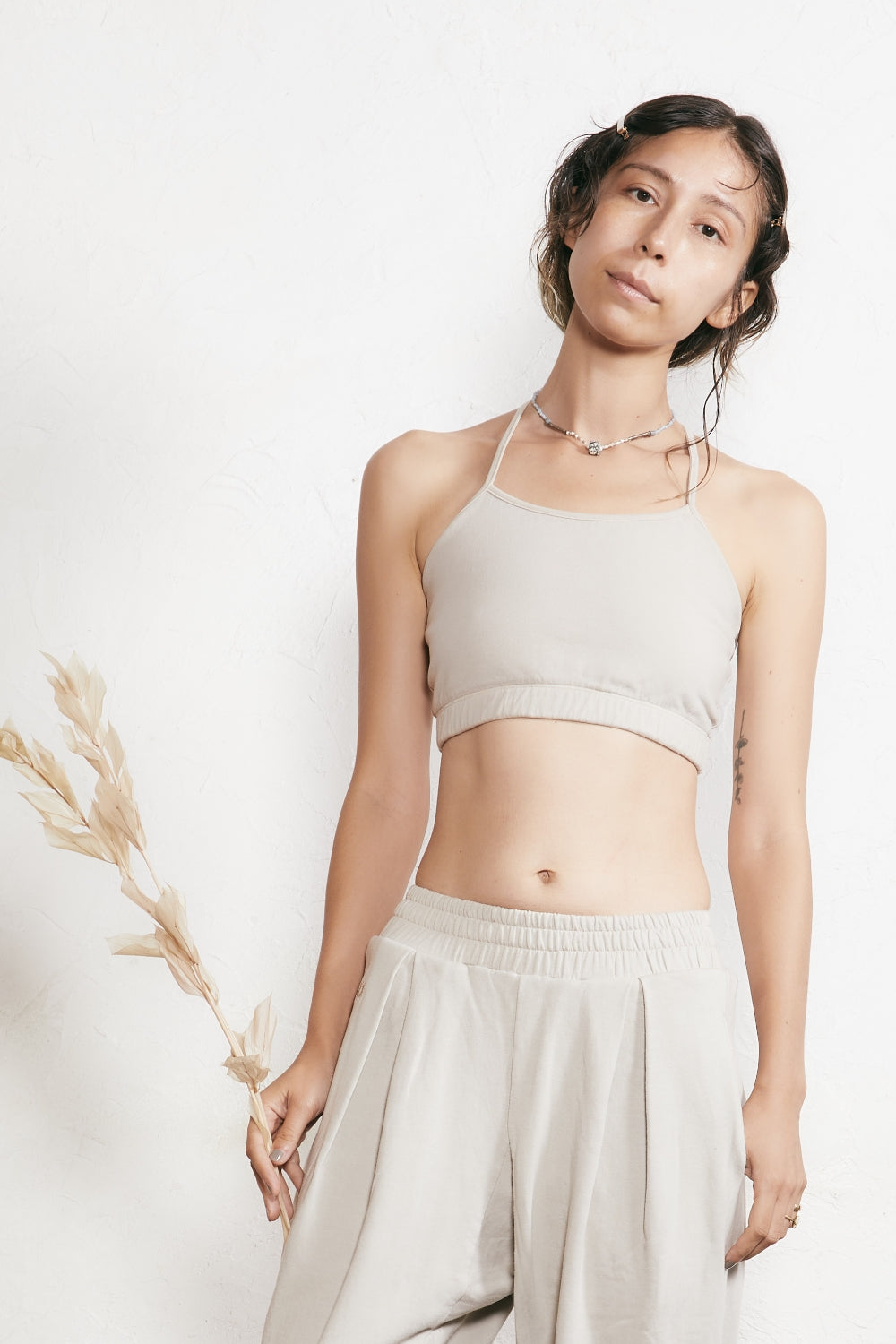 Nala ナラ Shirring swim inner wear-