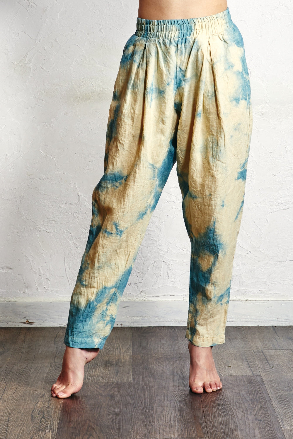 リネンファーマーズパンツ / Linen Farmer's Pants – yinyang yoga wear