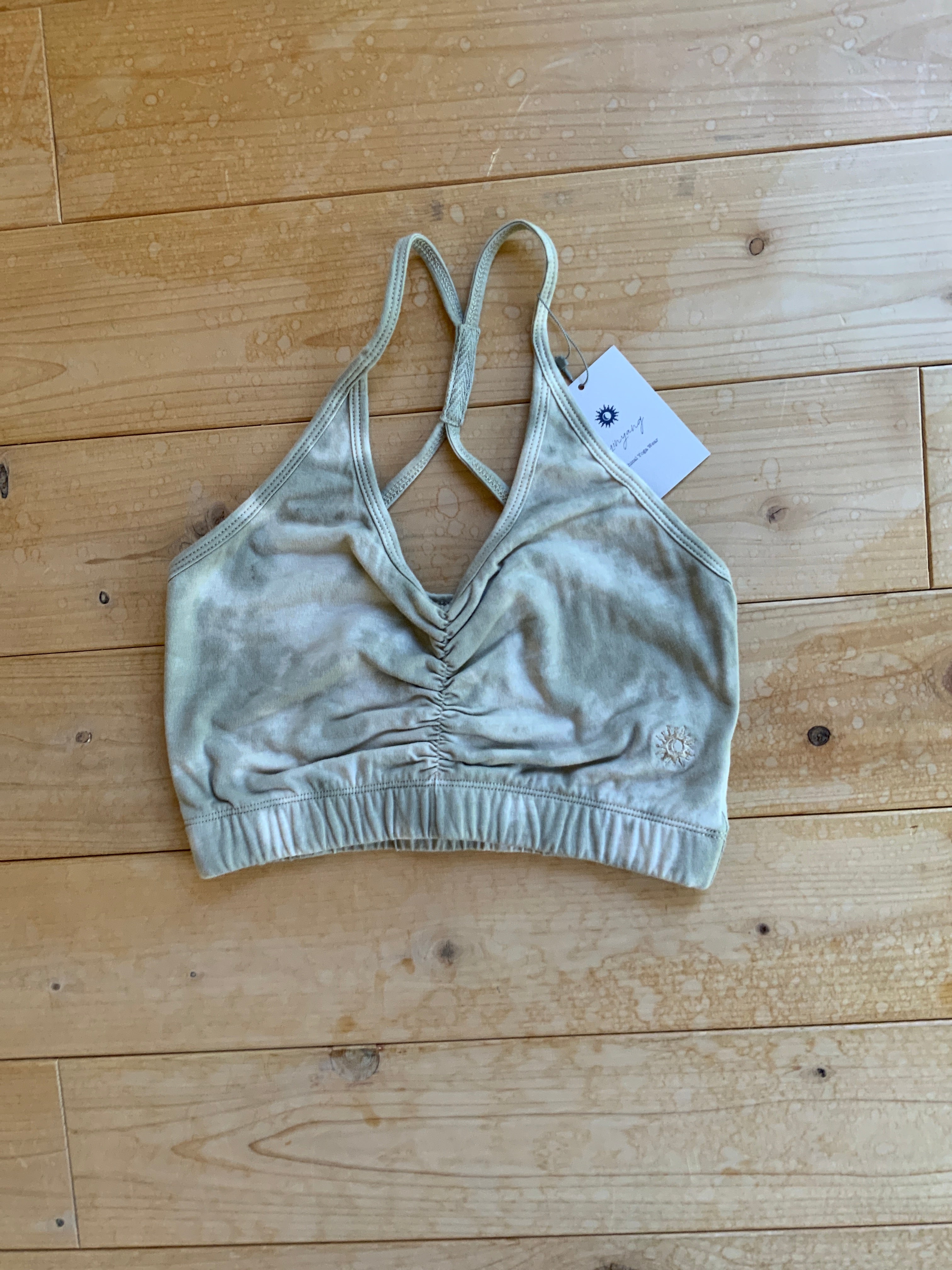 [Outlet] Cropped Tank Muddy Gray